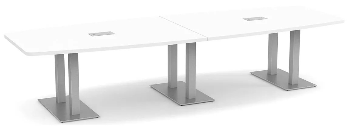 Modern Boat Shaped Conference Table