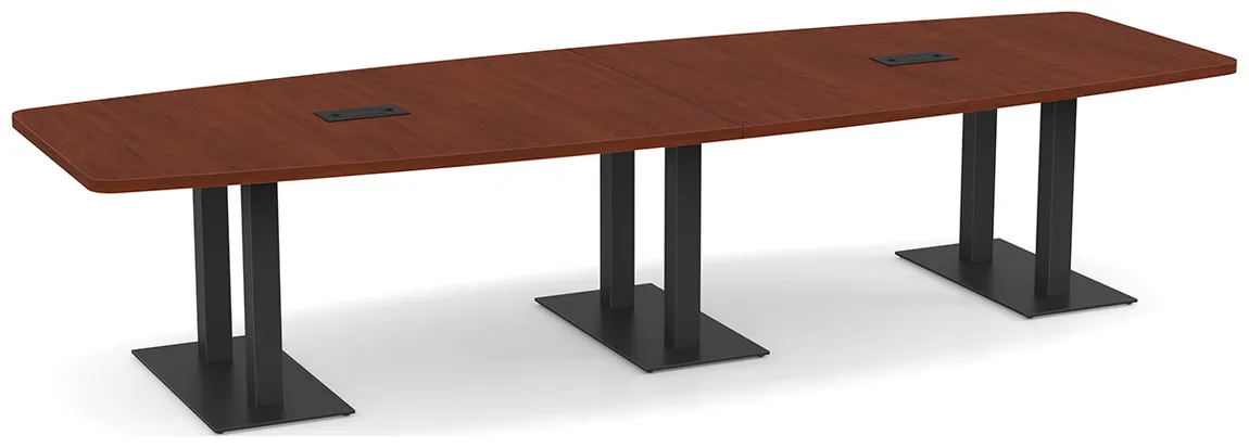 Modern Boat Shaped Conference Table