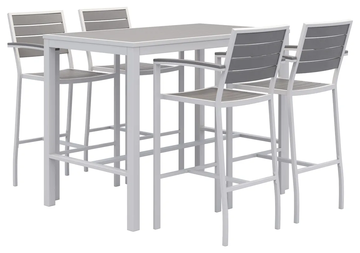 Bar Height Patio Table with Chairs