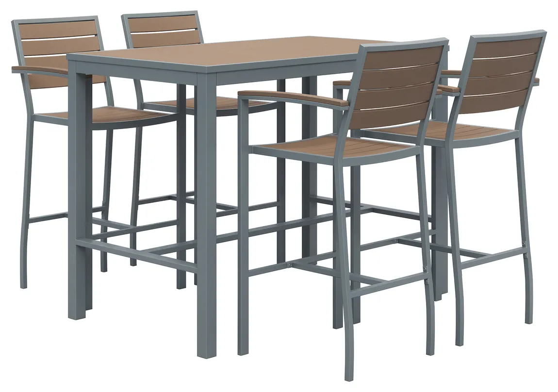 Bar Height Patio Table with Chairs