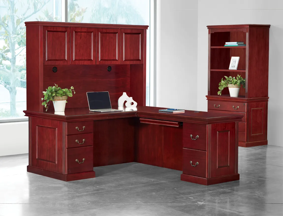 Executive Desk Set with Storage