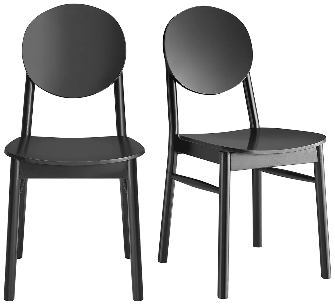 Modern Nordic Side Chair - Set of 2