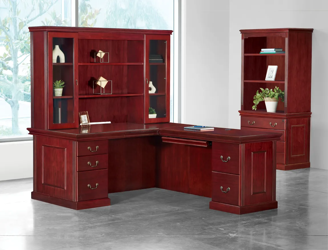 Executive Desk Set with Storage