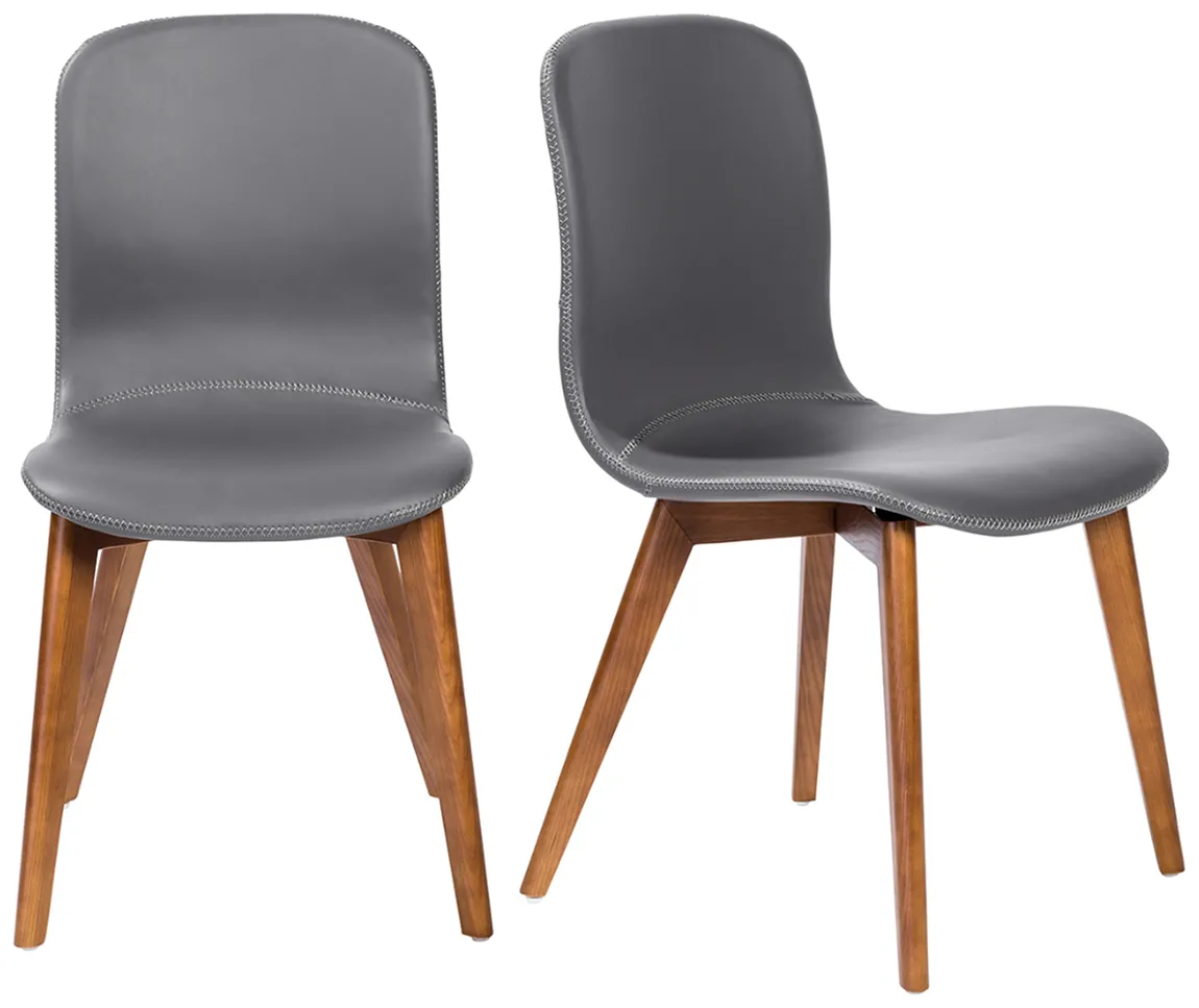 Mid-Century Modern Contour Chair - Set of 2