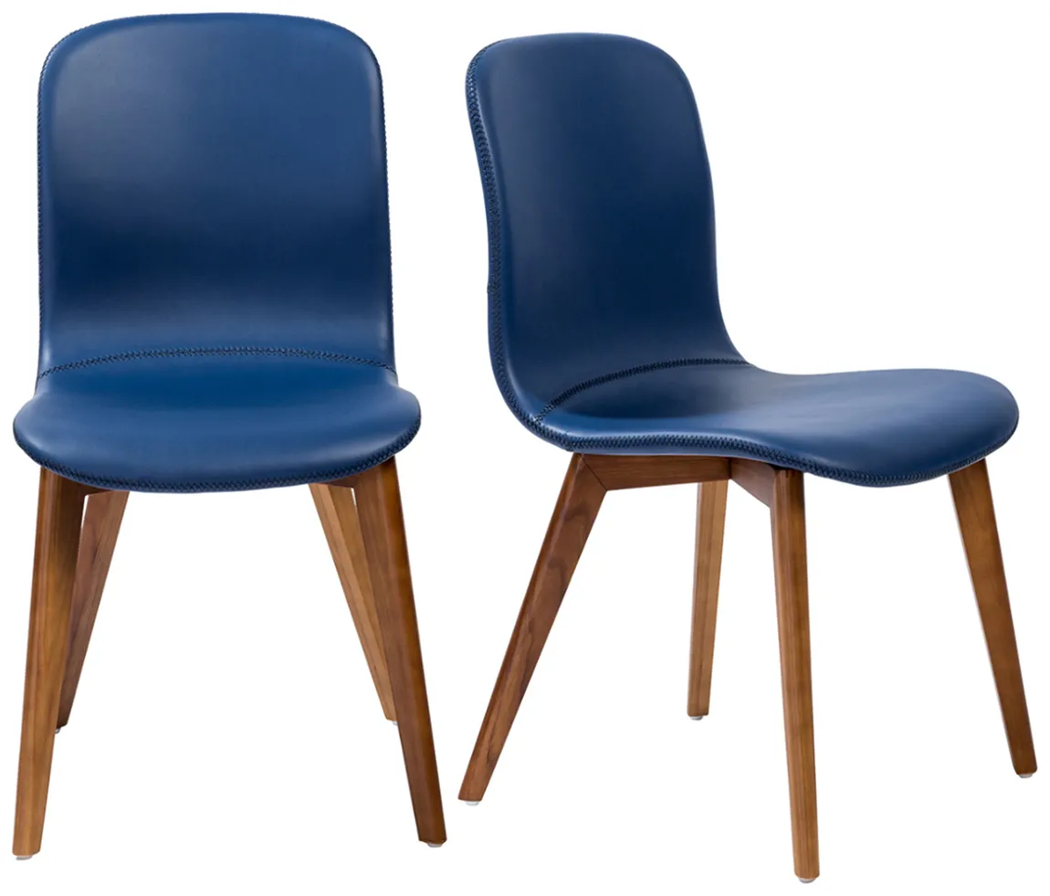 Mid-Century Modern Contour Chair - Set of 2
