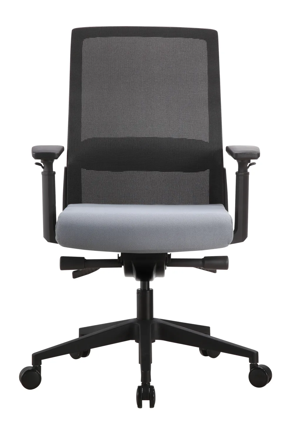 Mesh Back Task Chair with Gray Seat Cover