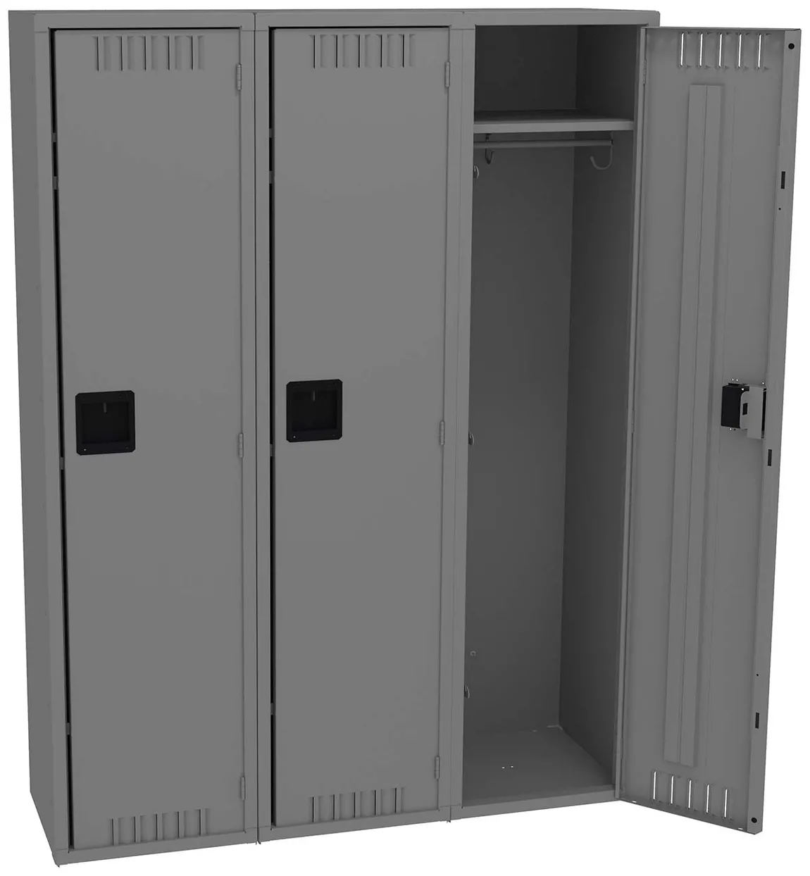 Wide Triple Lockers