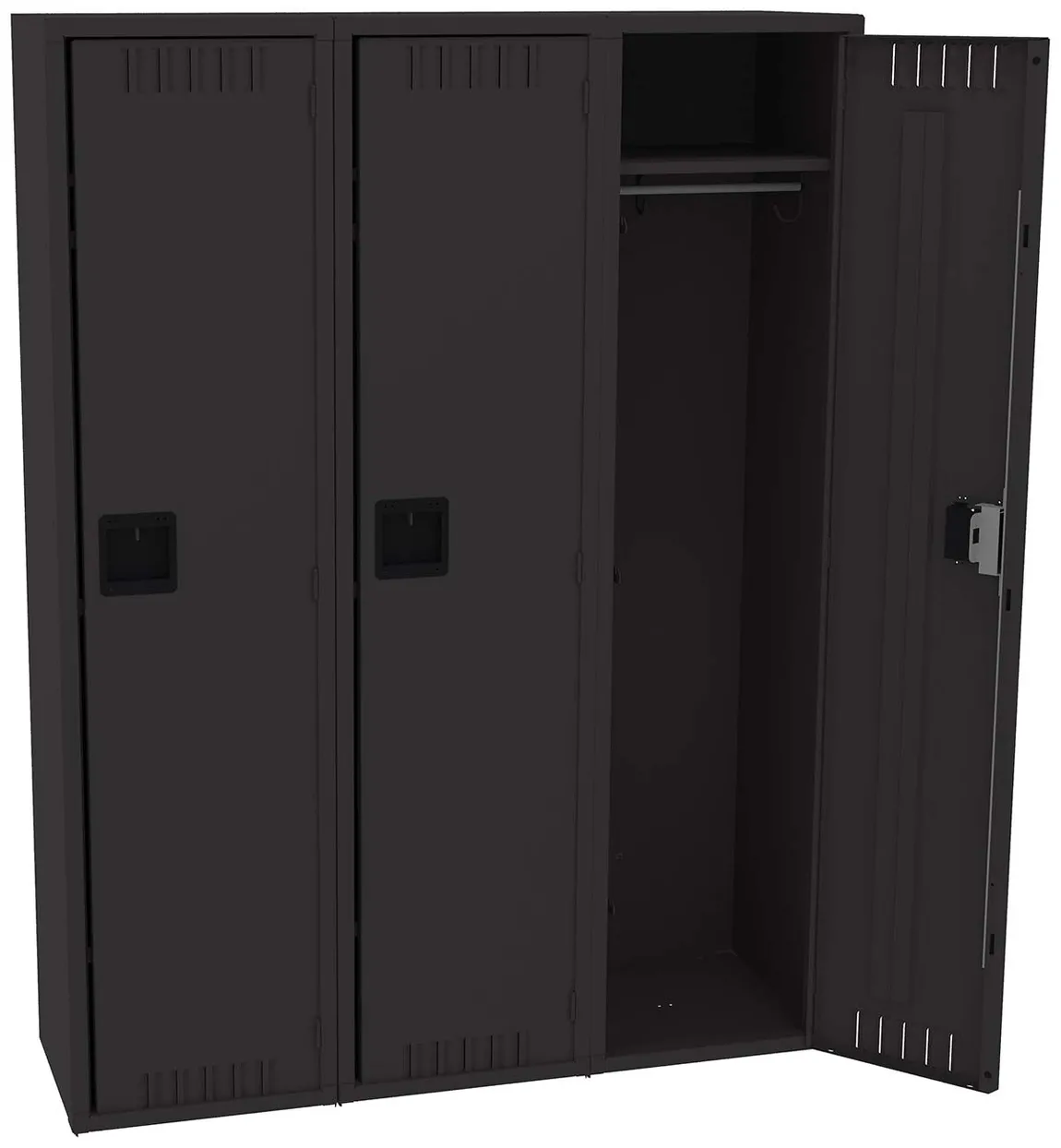 Wide Triple Lockers