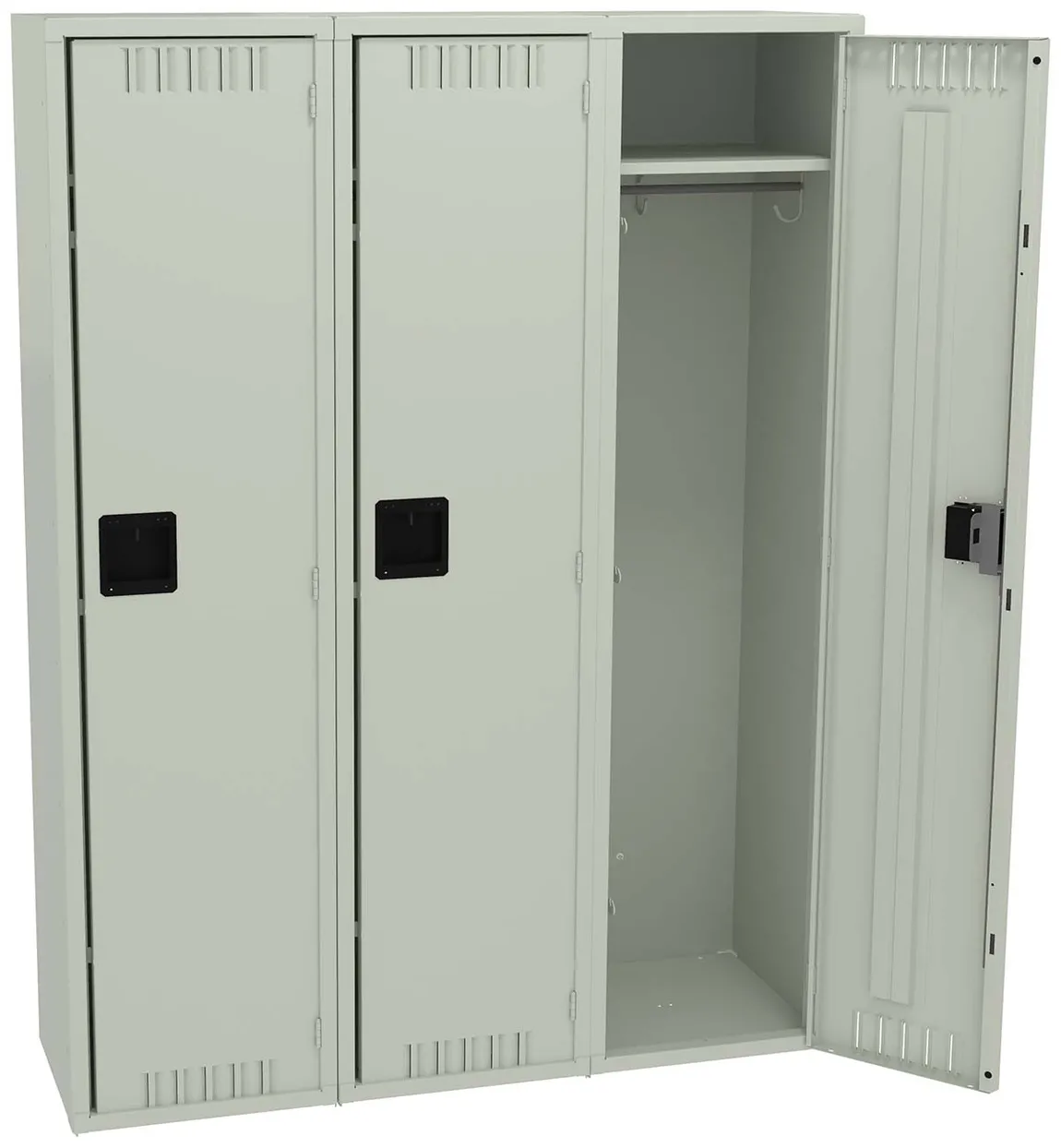 Wide Triple Lockers