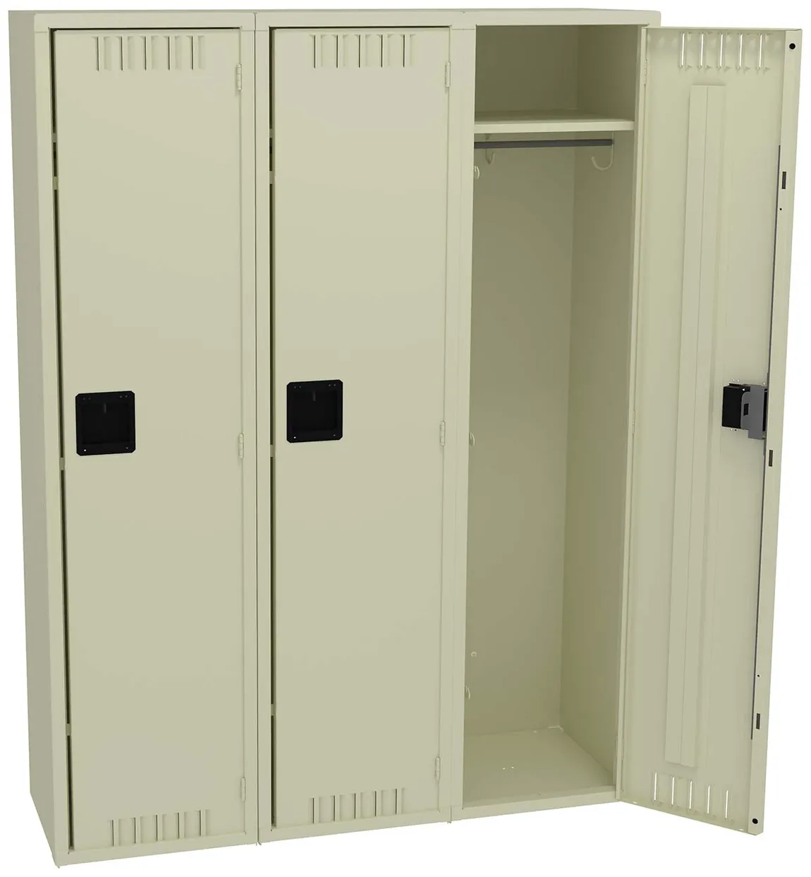 Wide Triple Lockers