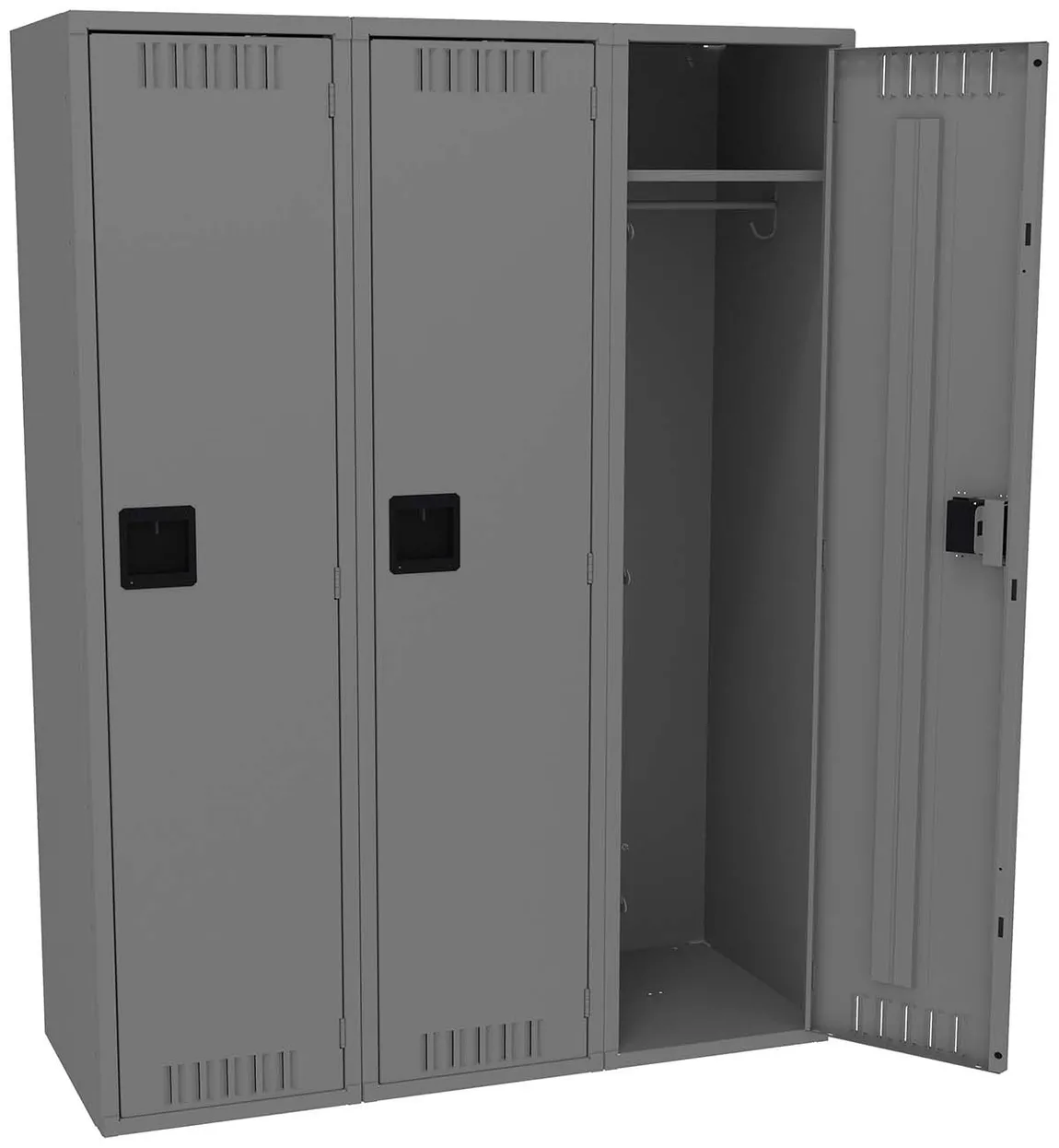Wide Triple Lockers