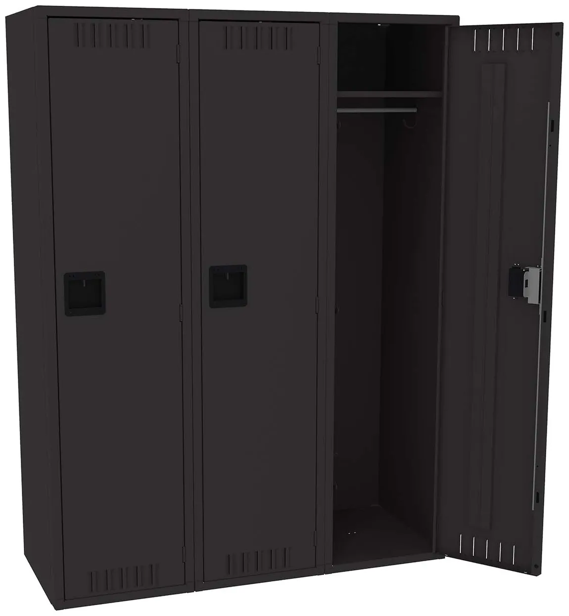 Wide Triple Lockers