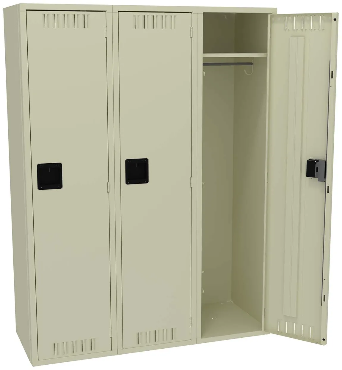 Wide Triple Lockers