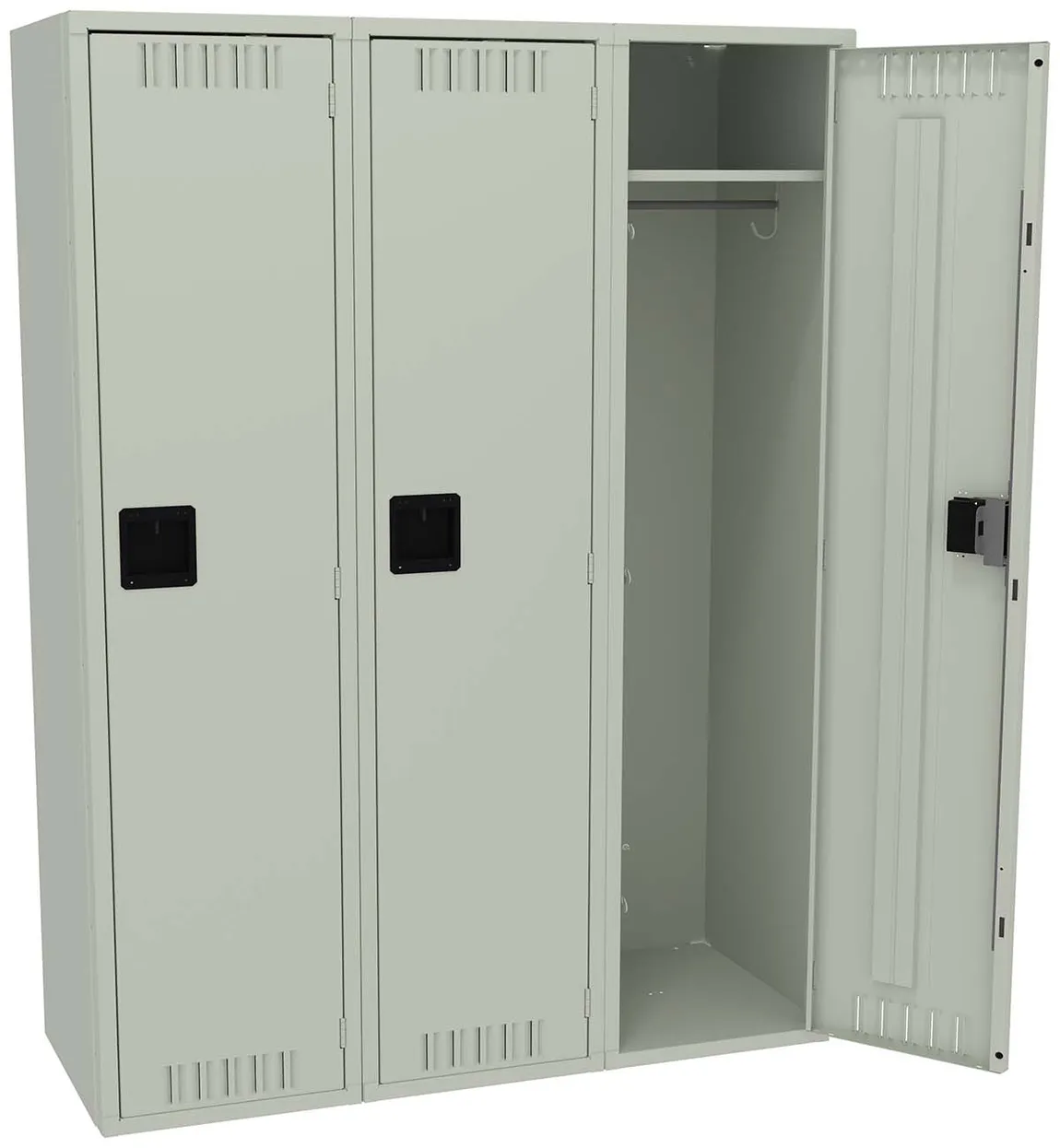 Wide Triple Lockers