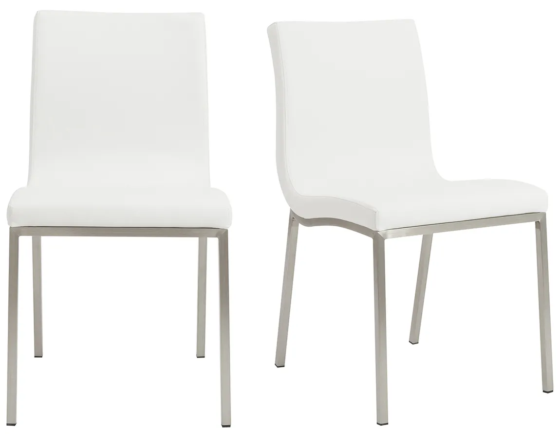 Modern Minimalist Side Chair - Set of 2