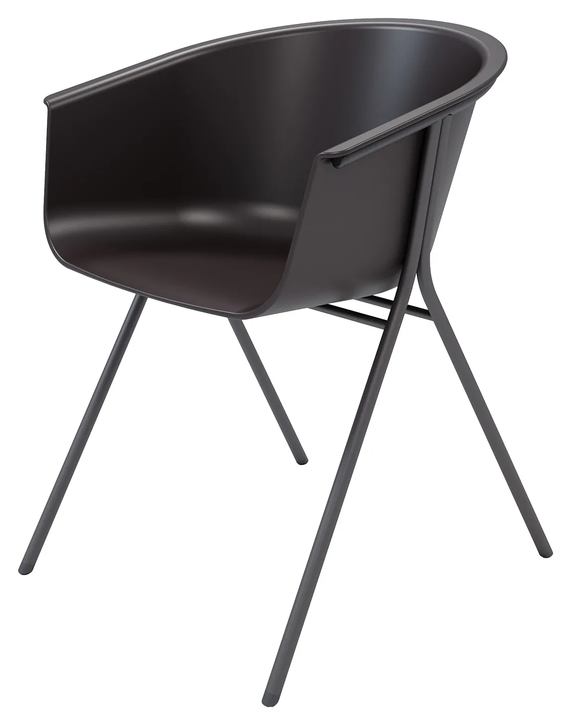 Shell Seat on Four Legs