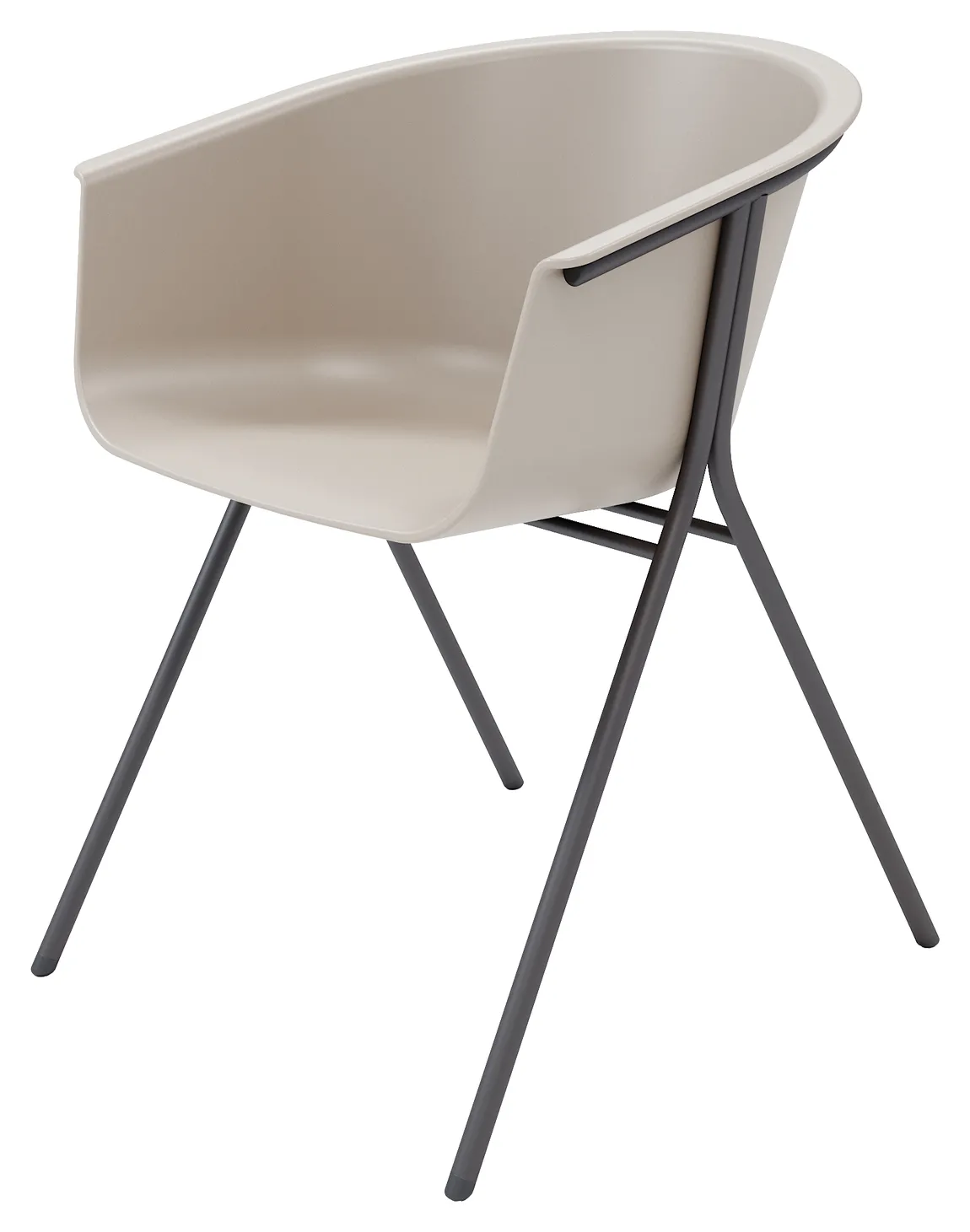 Shell Seat on Four Legs