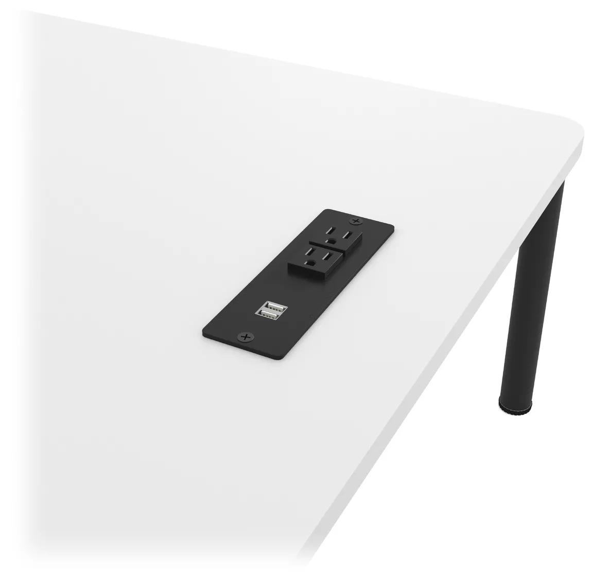 Coffee Table with Power Outlets