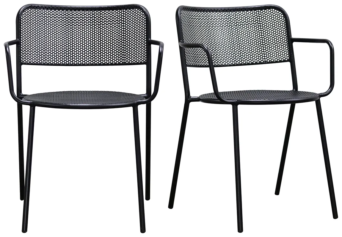 Modern Outdoor Chair - Set of 2
