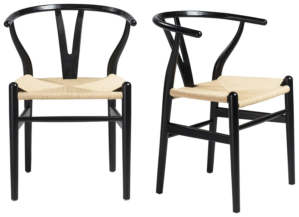Simple Scandinavian Chair - Set of 2