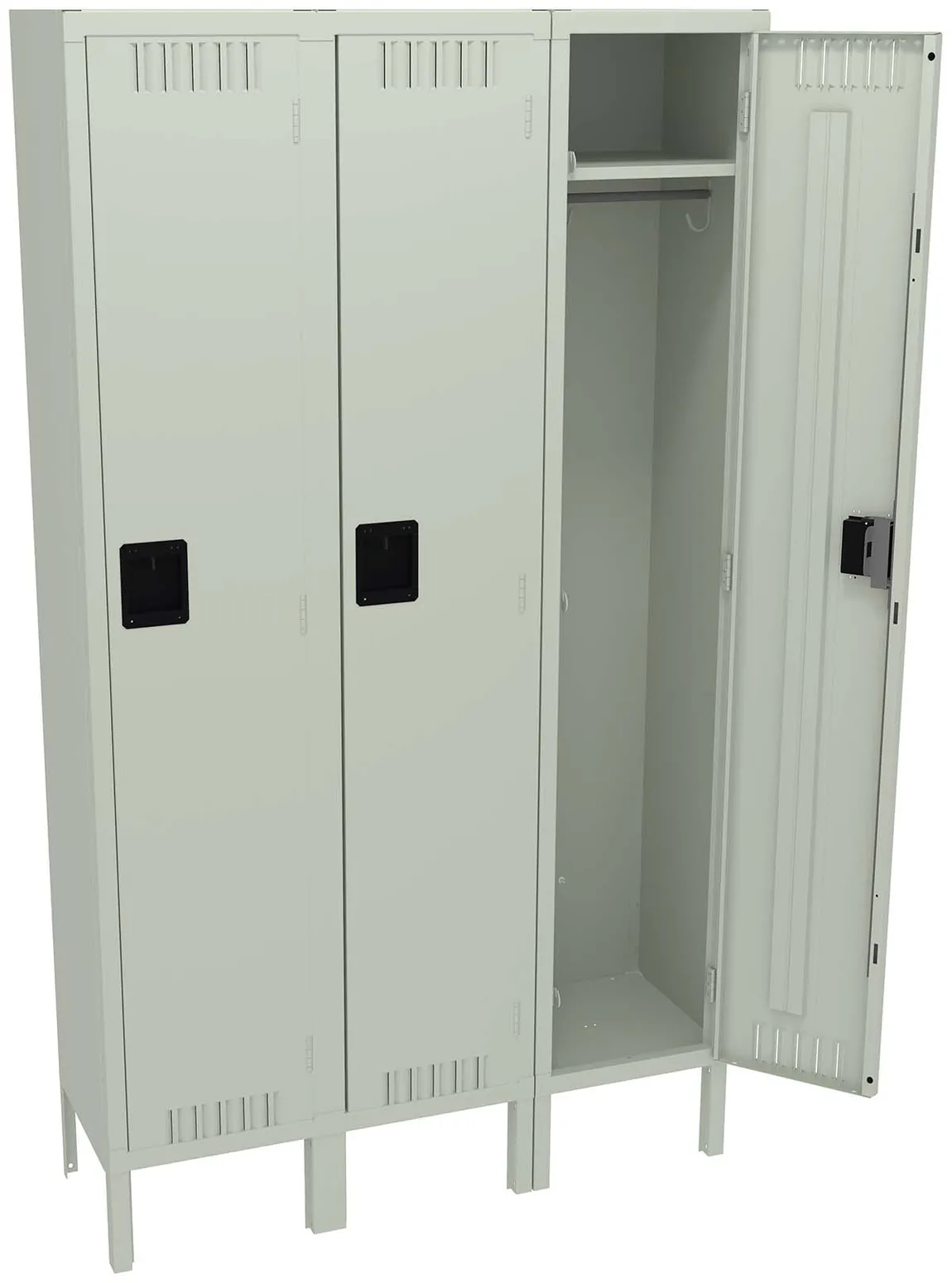 Large Triple Lockers with Legs
