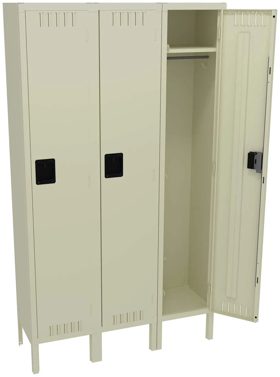 Large Triple Lockers with Legs