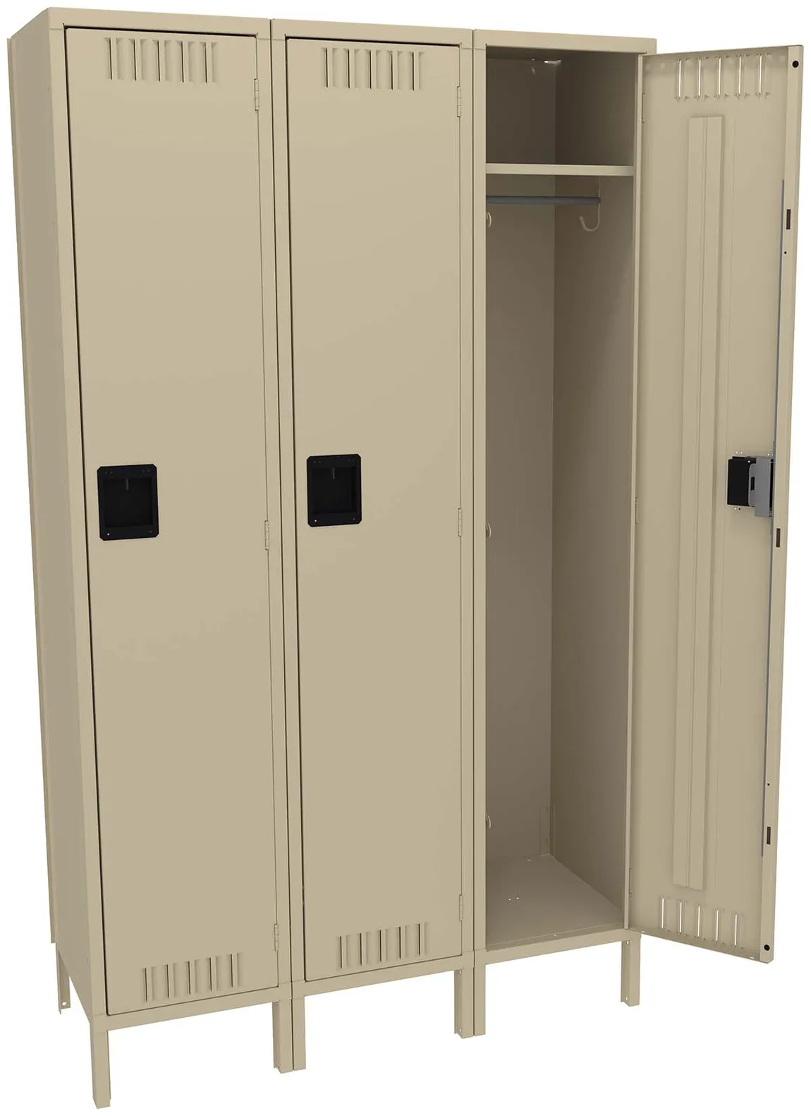 Large Triple Lockers with Legs
