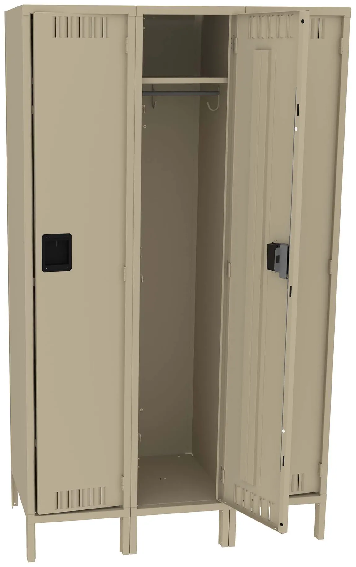 Large Triple Lockers with Legs