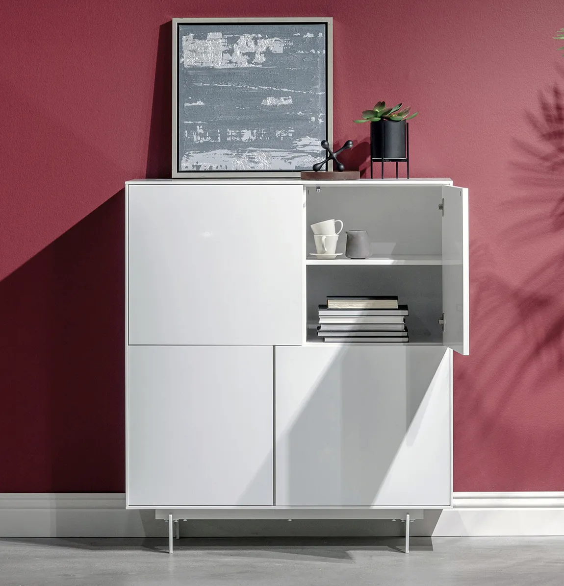 Modern Glossy Cabinet