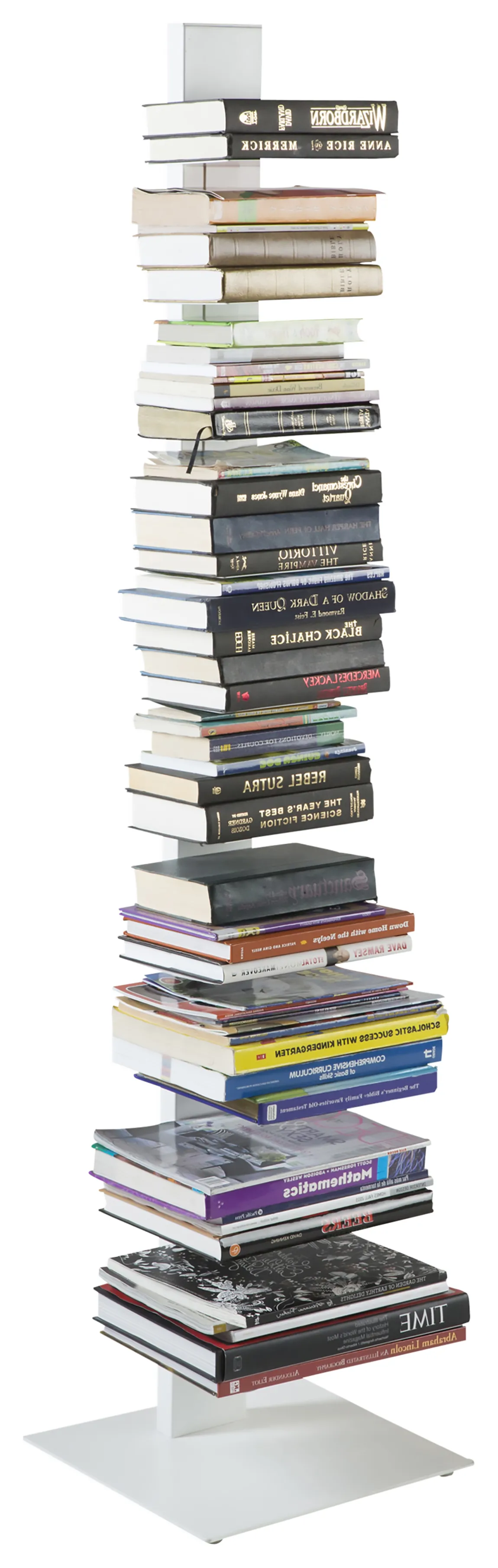 Modern Industrial Tower Book Shelf 