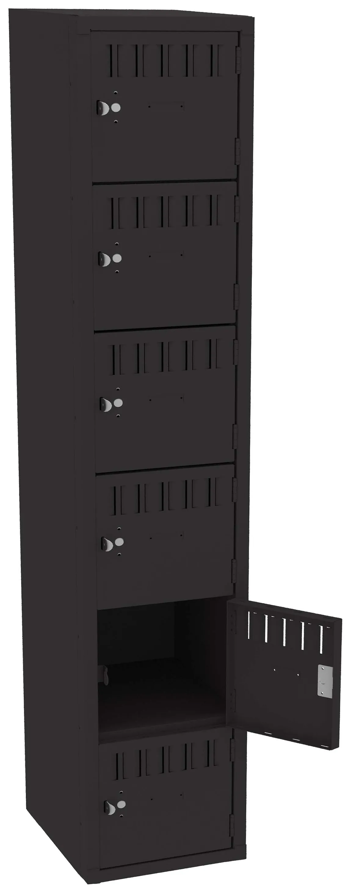 Six Large Box Lockers 