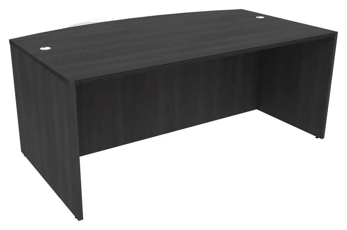 Bow Front Desk Shell