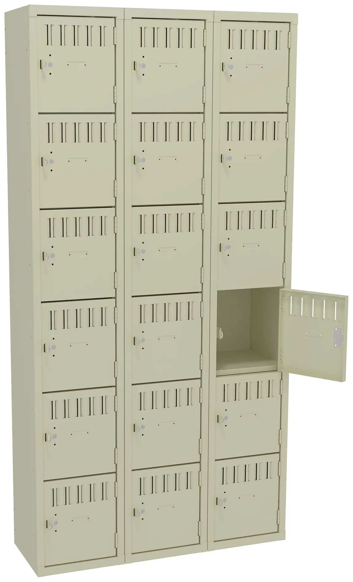Eighteen Box Lockers