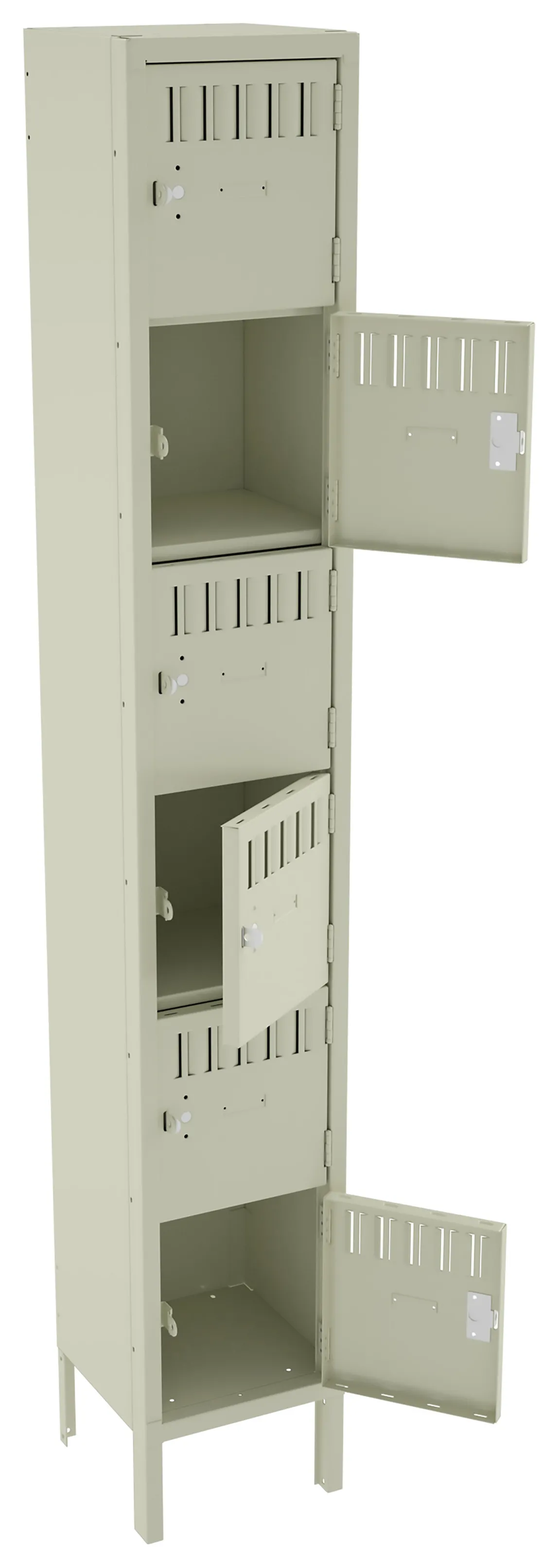 Six Box Lockers with Legs