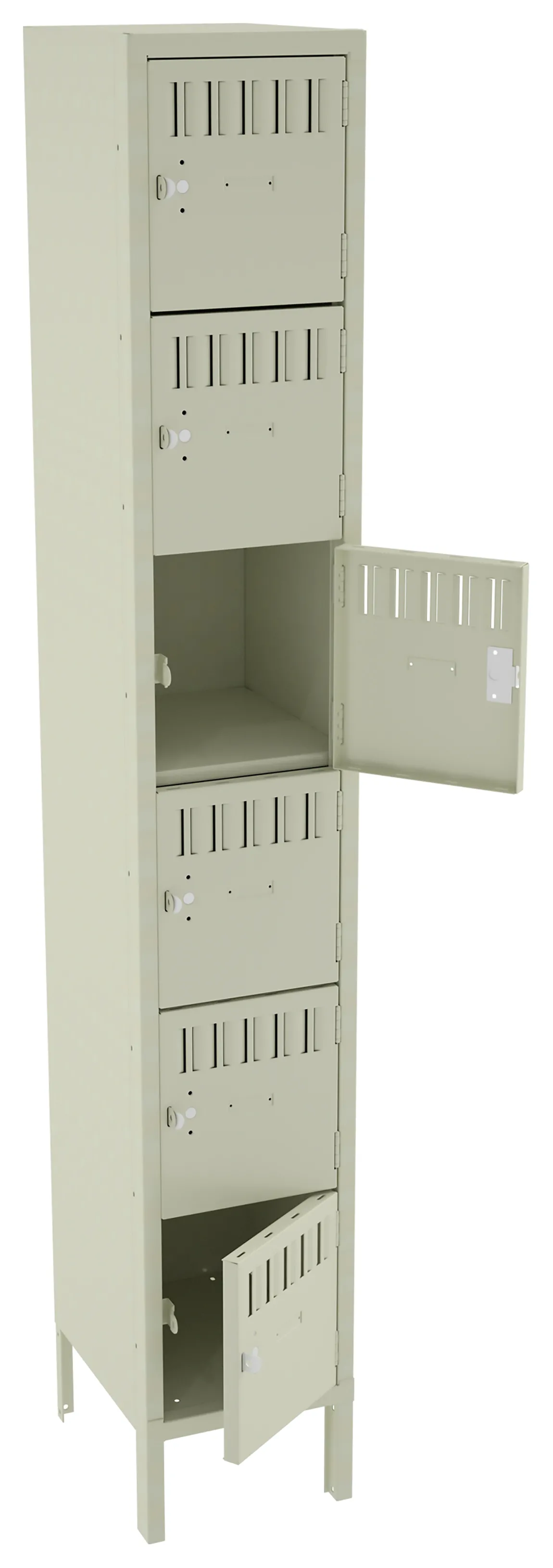 Six Box Lockers with Legs