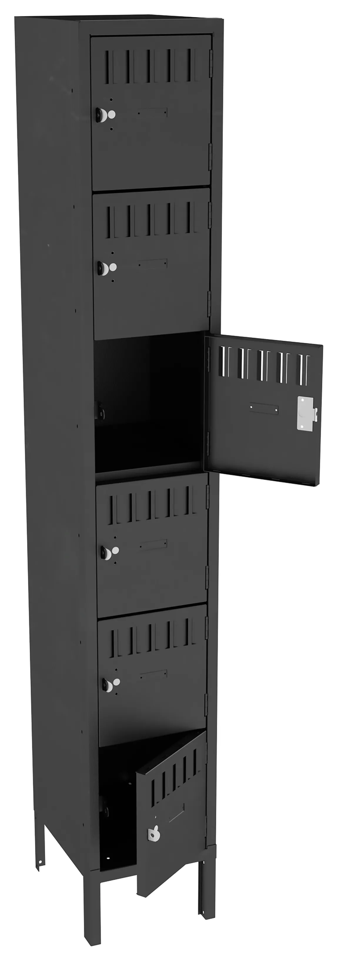Six Box Lockers with Legs
