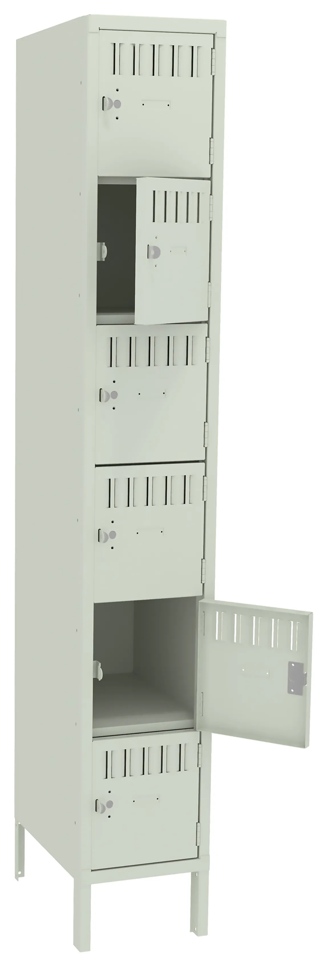 Six Box Lockers with Legs