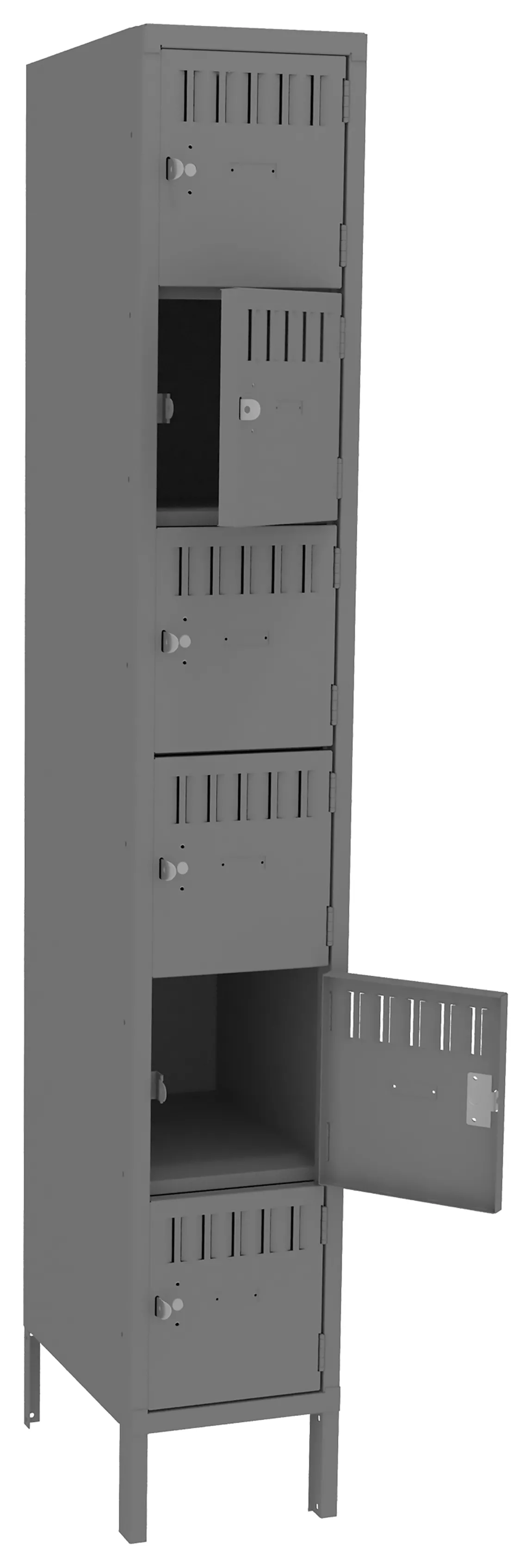 Six Box Lockers with Legs