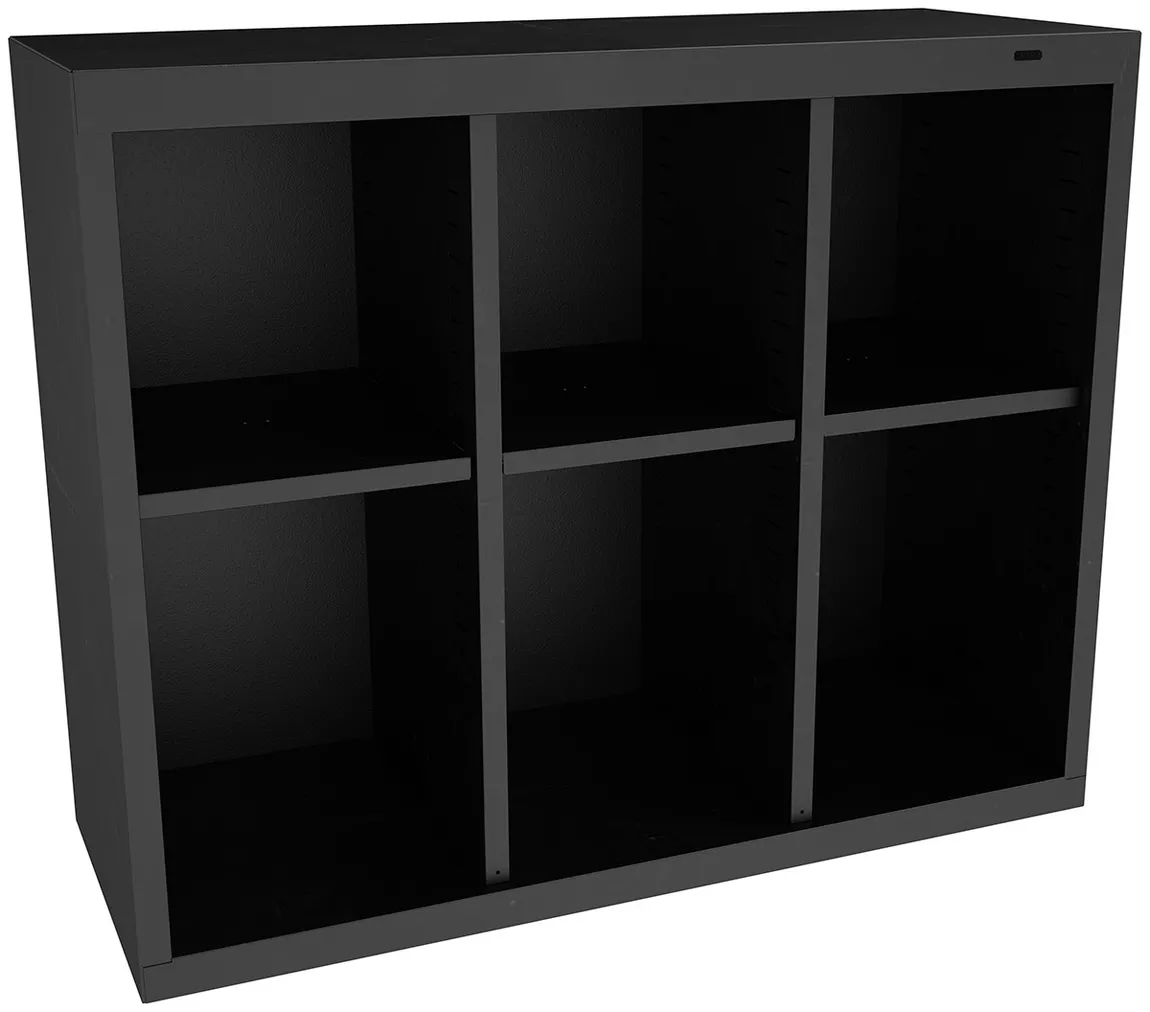 Six Cubby Storage Unit