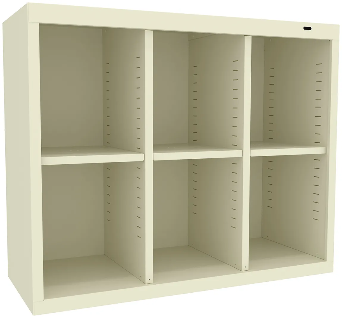 Six Cubby Storage Unit