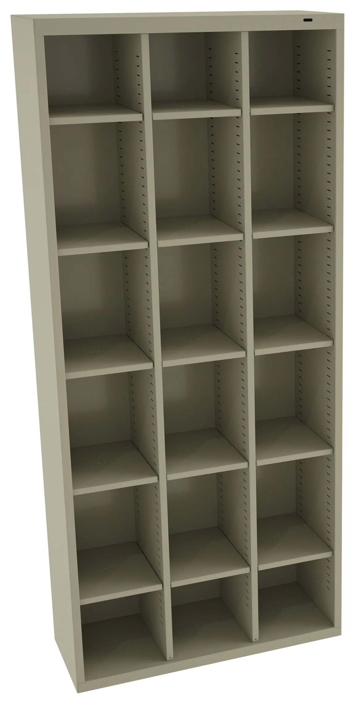 Eighteen Cubby Storage Unit