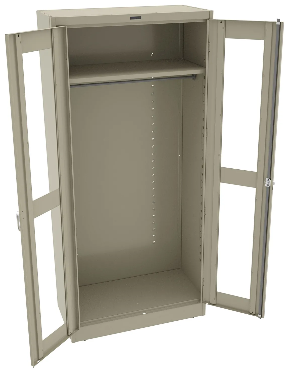 Wardrobe Cabinet with See Through Doors