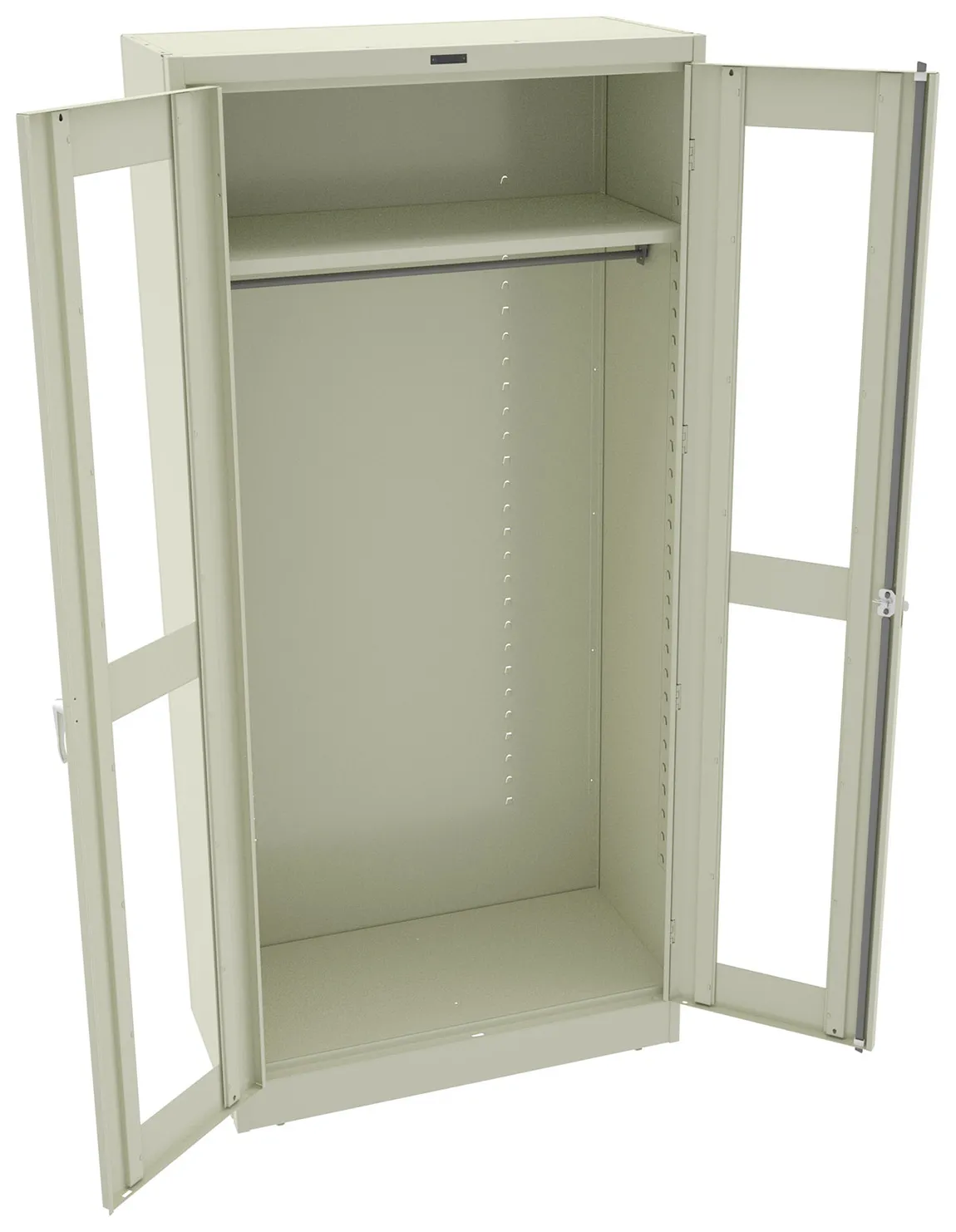 Wardrobe Cabinet with See Through Doors