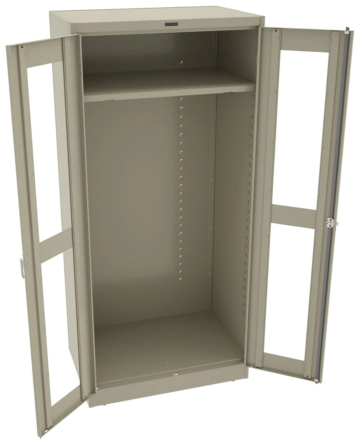 Wardrobe Cabinet with See Through Doors