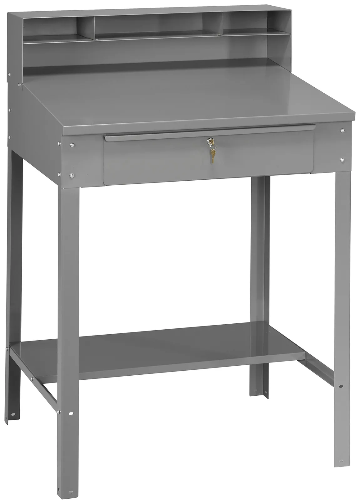 Open Metal Desk