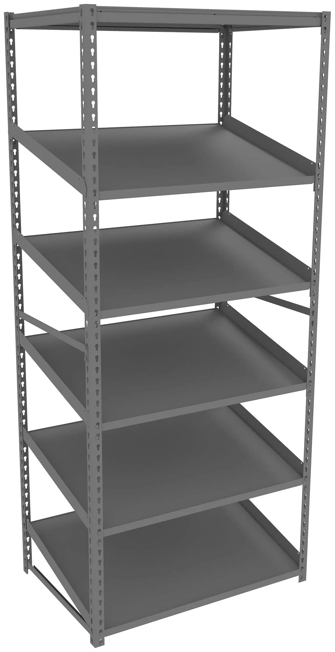 Sloped Metal Shelving