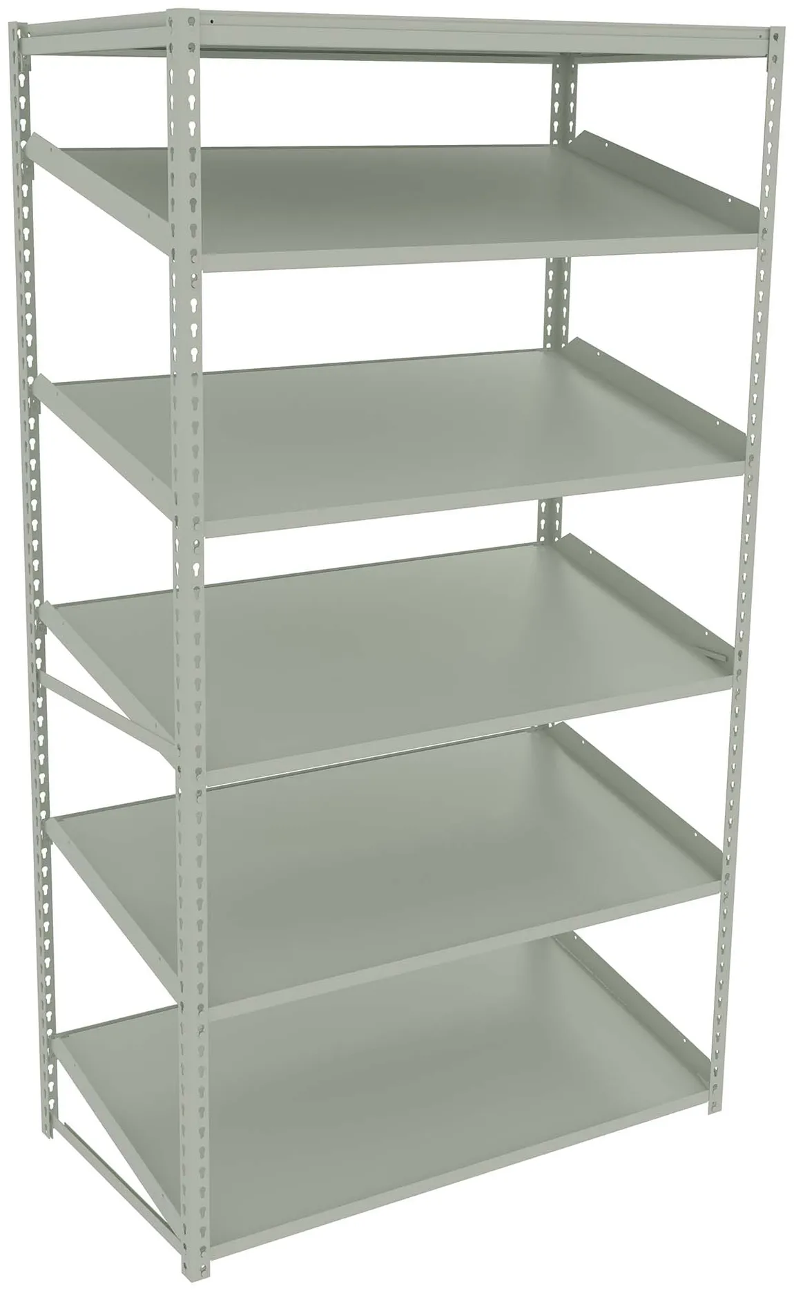 Sloped Metal Shelving