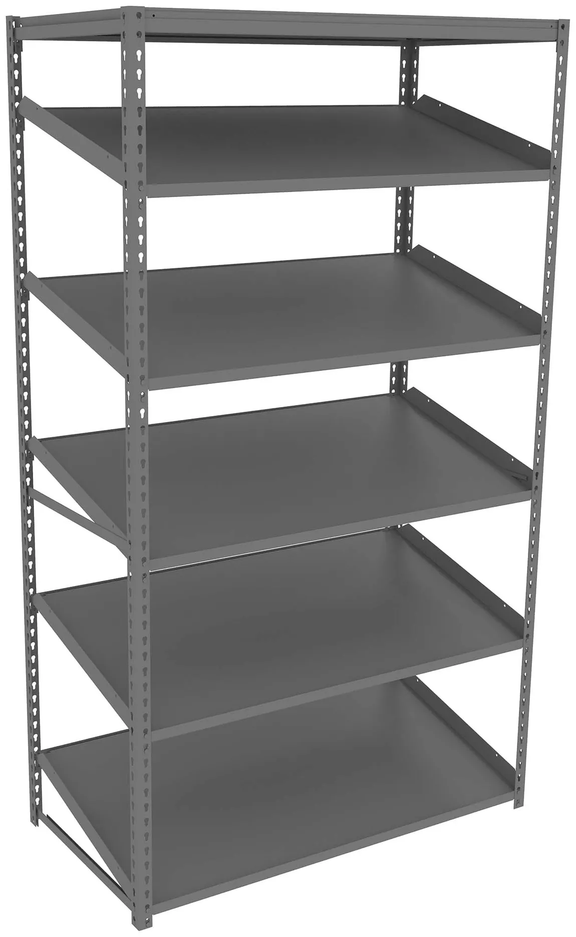 Sloped Metal Shelving