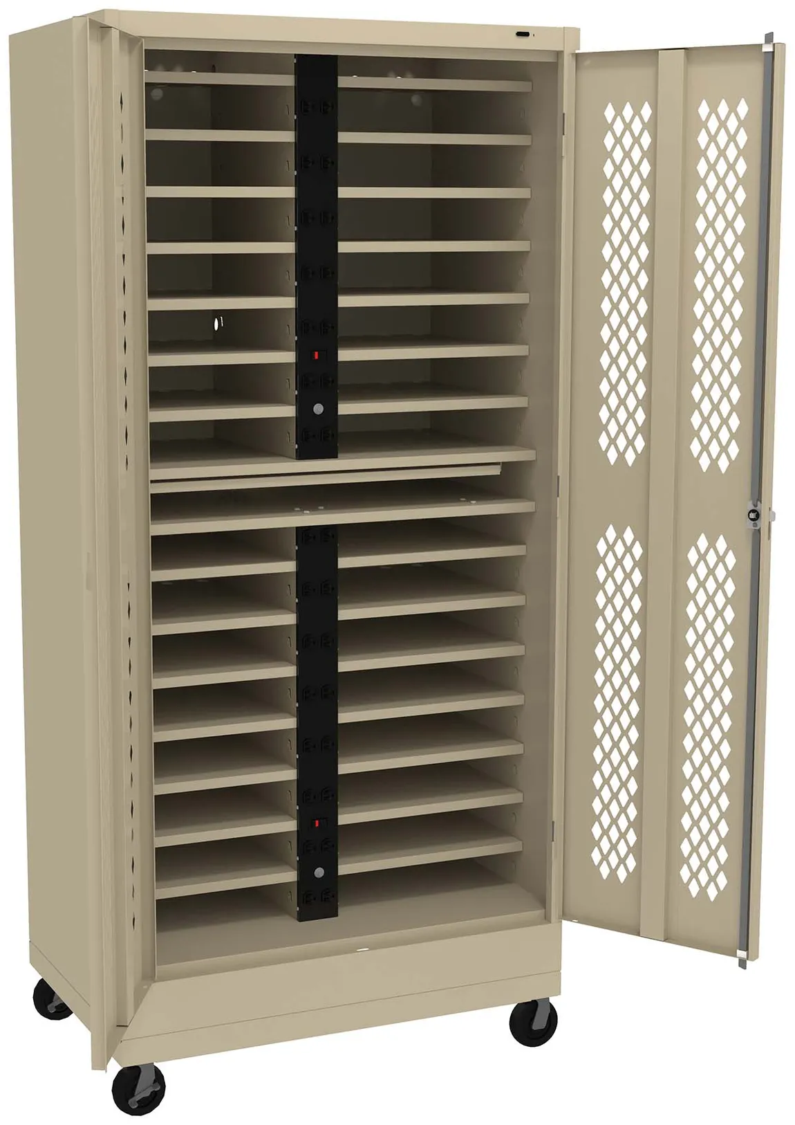 Large Mobile Laptop Charging Cabinet