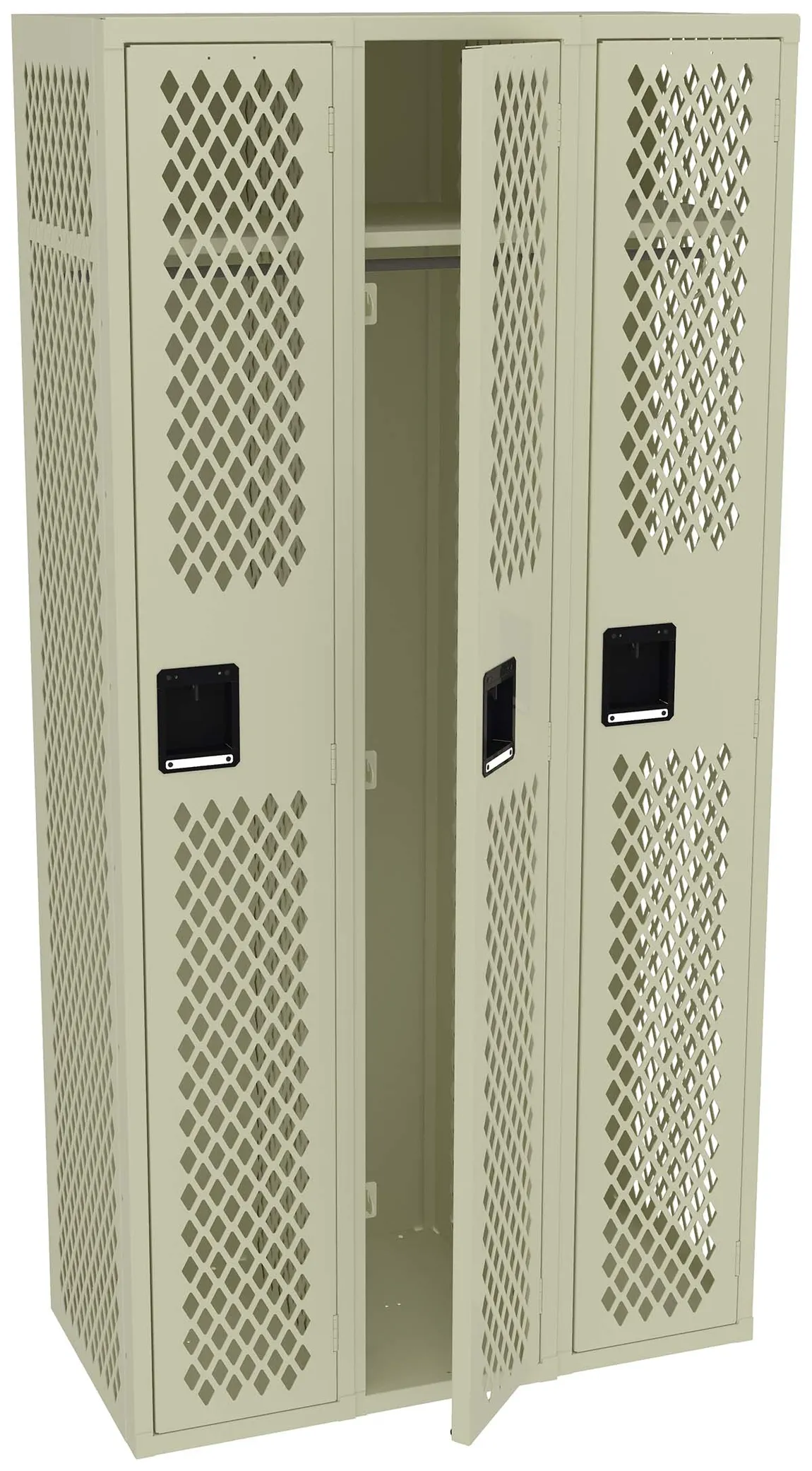 Three Gym Lockers